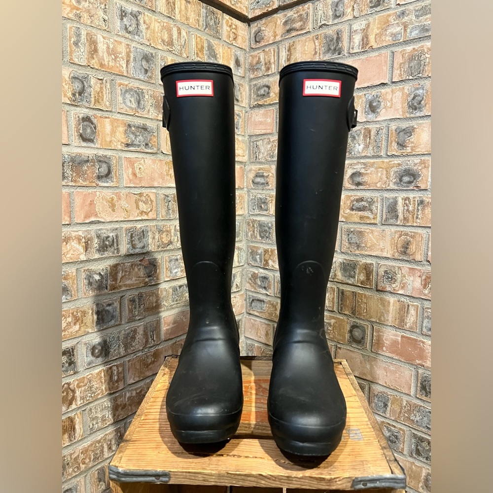 Women’s Tall black Hunter boots